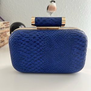 Blue clutch